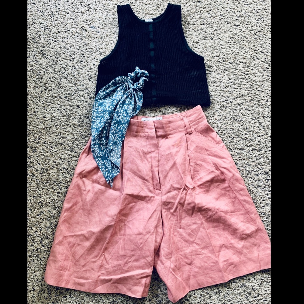 Vintage pleated shorts